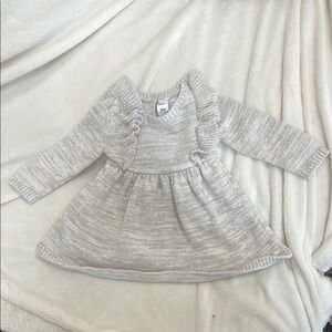 🔴 Carter’s knit ruffle dress